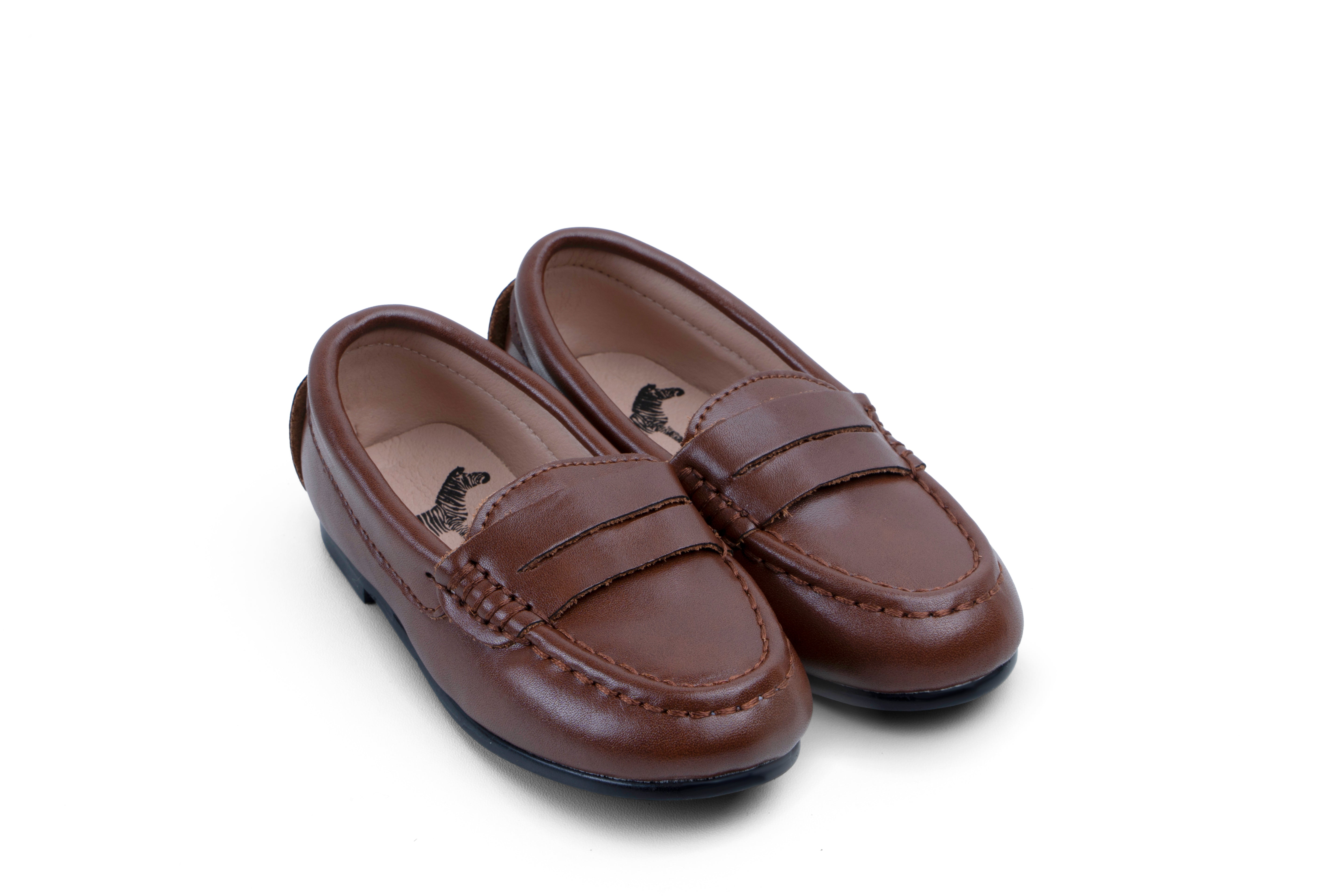 Leather Penny Loafer - Hard Sole