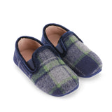 Wool Plaid Loafer - Soft Sole