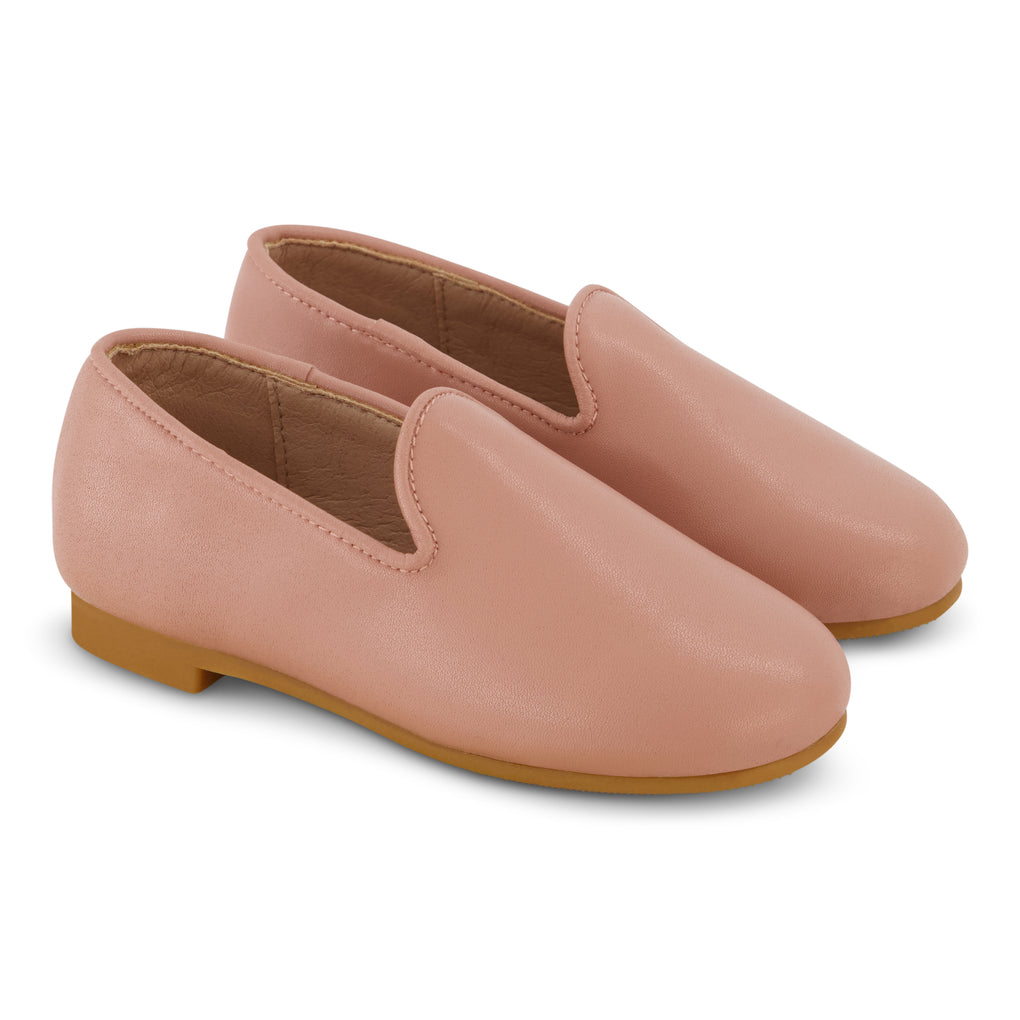 French Rose Classic Leather Loafer - Hard Sole – Zeebrakids